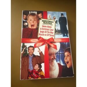 Christmas Classics Collection 4-DVD Set Home Alone Jingle All The Way 2006 Fox